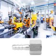 thumbnail image 1 of Quick Coupling Connector, No Burrs Female Thread Pipe Fitting, Anti-Rust High Temperature Resistant 2PCS for Female Thread Conveying Compressed Air 3/8in-6mm,3/8in-8mm,3/8in-10mm, 1 of 7