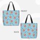 thumbnail image 2 of Easygdp I Am A Fan Popcorn Bolsa Tote para Mujer, Bolso de Hombro para Trabajo, Playa, Viajes, Compras y Supermercado, 2 of 7