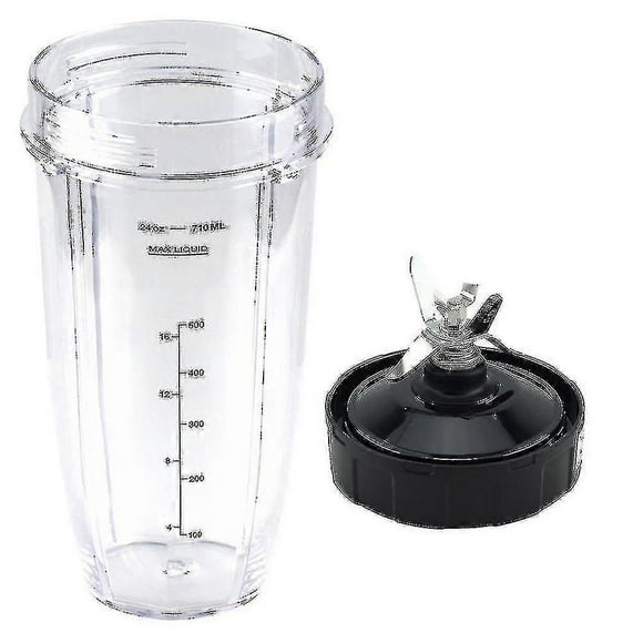 Blender Replacement Parts For Ninja, 24oz Cup 7 Fins Extractor Blade, For Nutri Ninja Auto Iq Bn801