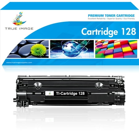 True Image Compatible CRG 128 Toner Cartridge for Canon Cartridge 128 imageCLASS MF4550 MF4570DN MF4770N D530 D550 FAXFHONE L100 L190 Printer Ink (1-Pack Black)