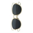 thumbnail image 5 of grinderPUNCH Flat Mirrored Lens Cat Eye Aviator Adult Sunglasses for Womens, 5 of 6