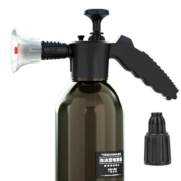 Car Wash Hand Pump Sprayerm, 2l Pump Action Pressure Sprayer Bottle  Pressurized Foam Sprayer Garden Water Bottle Auto Spary Watering Can Car  Cleaning