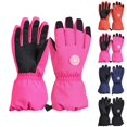 thumbnail image 4 of CPNG Kids Ski Gloves Windproof Waterproof Fleece Lined Touchscreen Insulated Snow Glove Thick Soft Warm Cold Weather Outdoor Cycling Running, 4 of 5