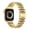Gold/Black, variant on Wearlizer Stainless Steel Watch Band Compatible with Apple Watch Bands 38/40/41/42/44/45/46/49mm Men Women Zigzag Weave Metal Strap for Iwatch Series 11/10/9/8/7/6/5/4/3/SE/Ultra