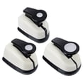 thumbnail image 1 of Unique Bargains 0.4 Inch 0.6 Inch 1 Inch Circle Punch, Circle Hole Paper Punch Hole Puncher Shape Punches for Crafting, 3 Pack, 1 of 6