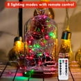 thumbnail image 2 of Fairy Lights YIQU 80 LED, 26 pies, funciona con pilas, paquete de 3 con control remoto, 2 of 6