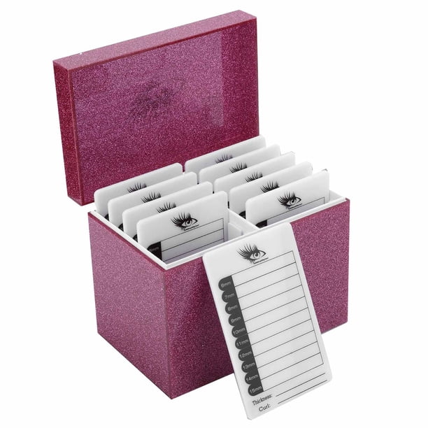 Caja de almacenamiento de pestañas en capas, caja de almacenamiento de pestañas acrílicas, caja de almacenamiento de pestañas, pantalla de pestañas, características de vanguardia