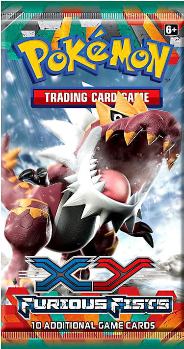 Pokemon TCG 4x Furious Fists Booster Pack Genuine Factory 1 of Each Art for sale online 