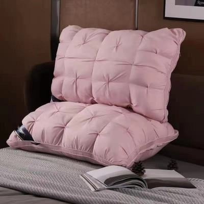 Luxury hotel quality soft and fluffy pillows relieve neck pain and adjustable ergonomics