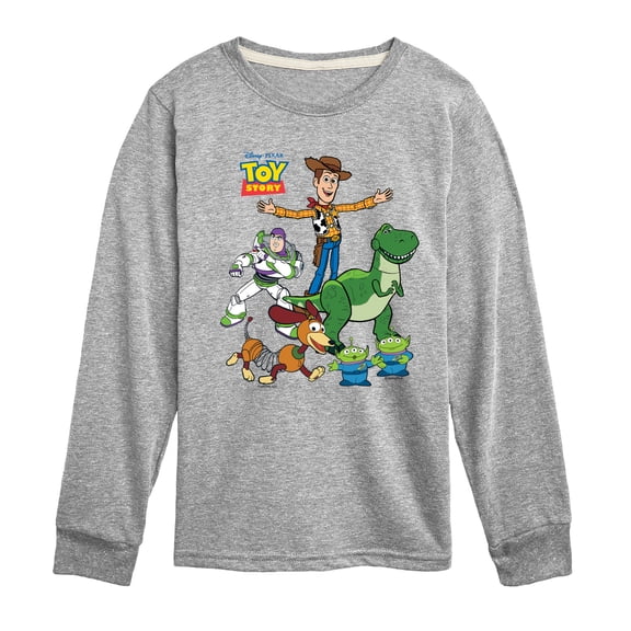 Toy Story - Toy Story Group - Youth Boys Long Sleeve Graphic T-Shirt