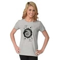 thumbnail image 3 of Nautilus Shell Symbolic Spiritual Womens Slim Fit Graphic Tee Brisco Brands L, 3 of 5