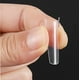 thumbnail image 4 of Puntas de uñas transparentes, 400 piezas de uñas postizas acrílicas con estuche de almacenamiento, 10 tamaños de uñas postizas largas para salones de uñas de dama y arte de uñas DIY en el ho, 4 of 5