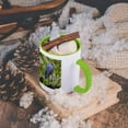 thumbnail image 5 of Little Blue Heron, Corkscrew Swamp Sanctuary, Florida - Us10 Aje0196 - Adam Jones, 11oz Two-Tone Green Mug, 5 of 7