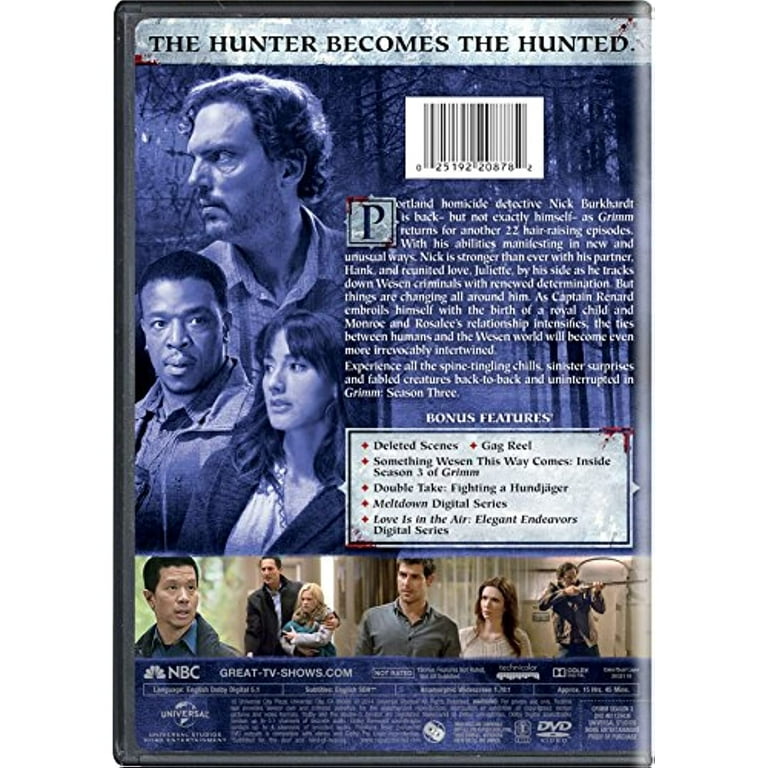 Grimm: Season 3 [DVD] - Walmart.com