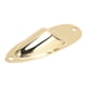 thumbnail image 3 of Boat Style Socket Plate Guitar Jack Plate Electric Guitar Jack Plate Input Output Socket Boat Style Instrument Accessory With Screw Gold ANGGREK AH2820, 3 of 8