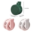 thumbnail image 2 of Mini ventilador de clip portátil Yuarrent recargable 3 modos ajustable color verde, 2 of 6