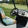 thumbnail image 6 of Pzuqiu Sea Turtle Backrest Bottom Seat Cover Washable, Fit for Golf Golf Cart Suitable for Ezgo Club Car, 6 of 9