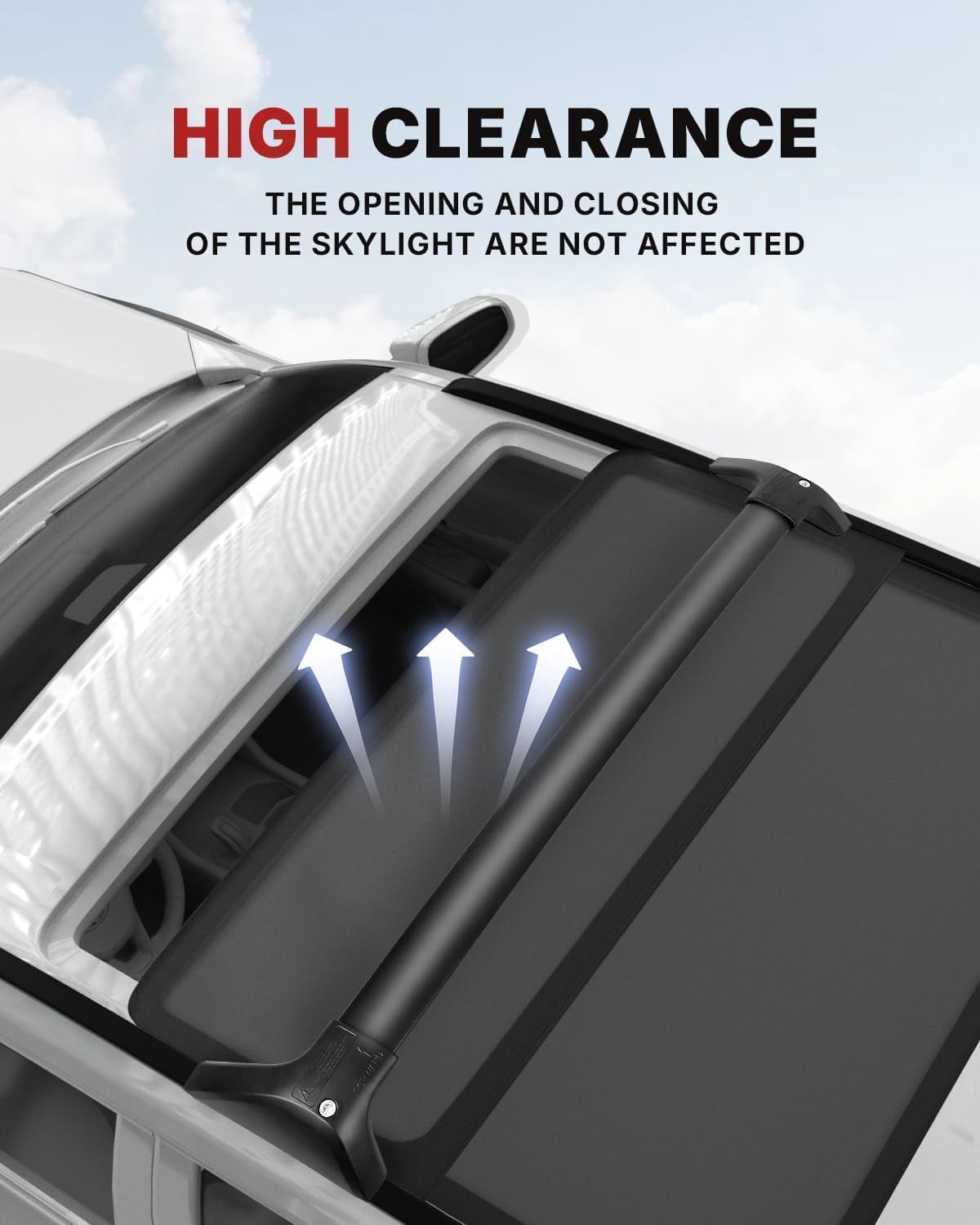 300LBS Roof Rack Cross Bars for 2019-2025 RAV4 with Side Rails,Lockable Heavy Duty Aluminum Cross Bar with Anti-Theft Locks for Cargo Racks Rooftop Luggage Carrier Canoe Kayak Bicycle roof Bag