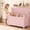 Pink, variant on SESSLIFE Wooden Toy Chest for Kids & Toddlers, Toy Storage Box with Safety Hinged Lid, Entryway Storage Bench Supports 160 lbs for Boys and Girls, Gray