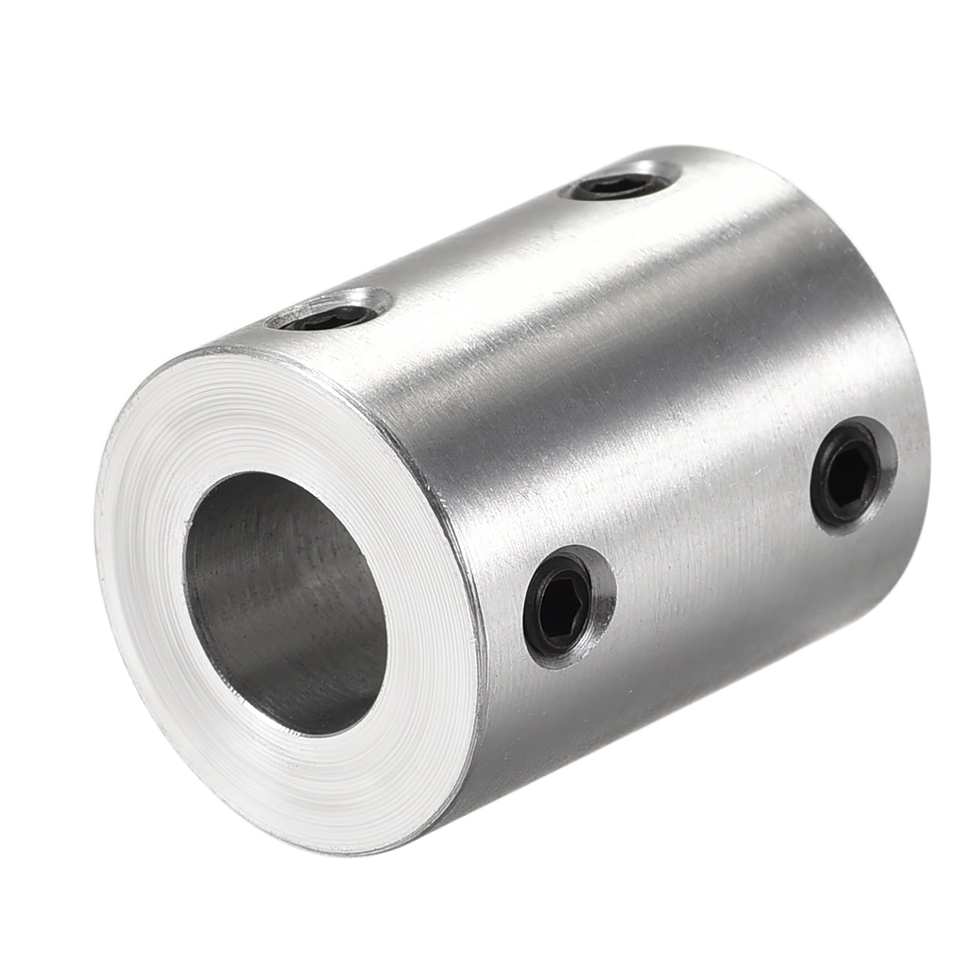 8mm to 10mm Bore Rigid Coupling 25mm Length 20mm Diameter Aluminum