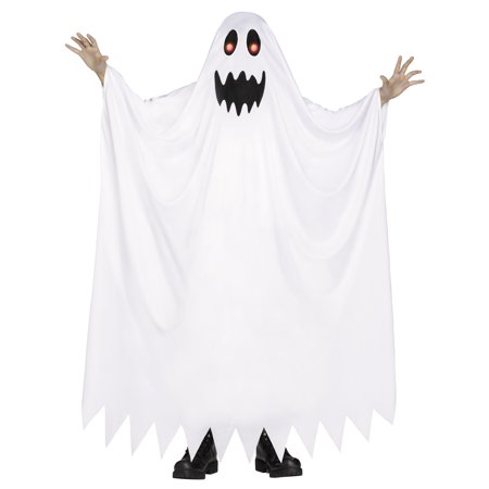 Fade In & Out Ghost Child Halloween Costume, Medium