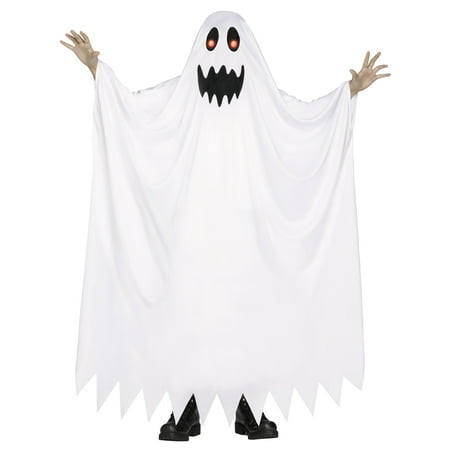 Fade In & Out Ghost Child Halloween Costume, Medium (8-10)