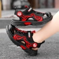 thumbnail image 5 of B91xZ Ballerines Fille Ballerines Fille Rentrée Scolaire Chaussures de Princesse Mariage, Rouge 2, 5 of 5