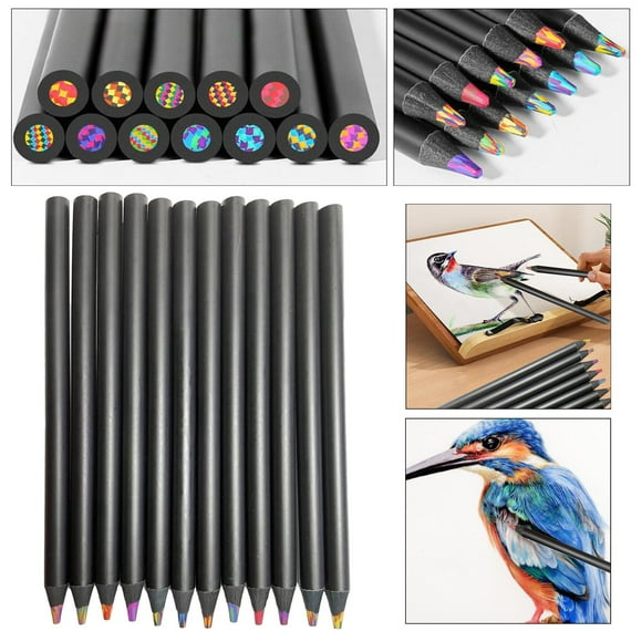 Lápices de colores BLESIY Arcoíris 12 Colores Gigantes