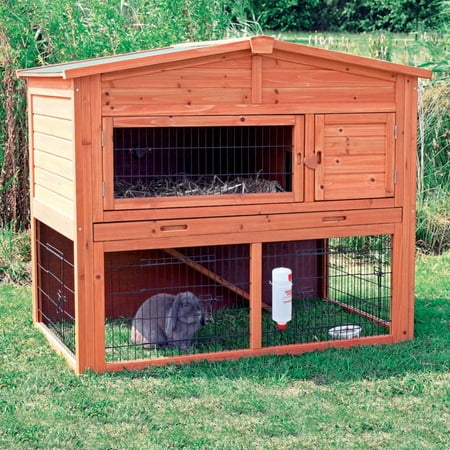 TRIXIE Rabbit Hutch with Attic - Large