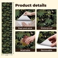 thumbnail image 5 of Peel and Stick Wallpaper Tropical Jungle Palm Trees Greenery Black Wall Mural 23.6in x 9.8ft Self Adhesive Removable Wall Paper Renter Friendly Wallpaper for Nursery Bedroom Cabinets, 5 of 8