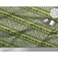 thumbnail image 2 of Soimoi Polyester Crepe Fabric Animal Skin & Animals Group Decor Fabric Printed Yard 42 Inch Wide, 2 of 3