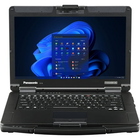 Panasonic Toughbook FZ-55 14" HD LED Laptop Computer - 11th Gen Intel Core i5-1145G7 Quad-Core up to 4.40 GHz Processor, 16GB DDR4 RAM, 256GB PCIe NVMe SSD, Intel Iris Xe Graphics, Windows 11 Pro