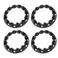 thumbnail image 1 of Cache-joint de Moyeu de Roue, 4 Pcs Cache-Joint de Moyeu Enjoliveurs Protection de Pneus Jante Universel pour VTT Go-Kart, 1 of 8
