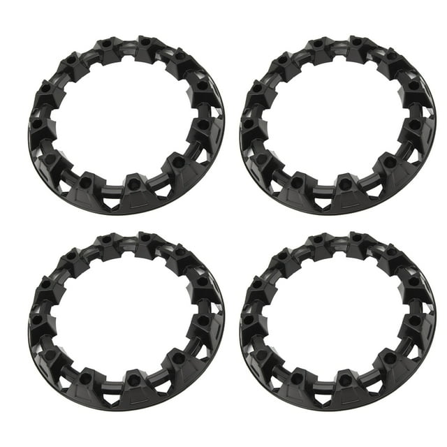 Cache-joint de Moyeu de Roue, 4 Pcs Cache-Joint de Moyeu Enjoliveurs Protection de Pneus Jante Universel pour VTT Go-Kart