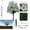 White, variant on Artificial Rose Bushes for Outdoors, Faux Flowers with Ground Spikes Garden Stake, Faux Shrubs 16inch for Garden,Yard,Patio Decoration, Artificial Bushes for Outdoors