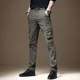 thumbnail image 4 of Pantalones de motociclista para hombre, pantalones cargo de otoño para hombre, ropa de trabajo negra, ropa ajustada, de alta calidad, holgados, más baratos, informales, Emo Y2k, 4 of 5