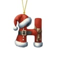 thumbnail image 1 of Decoraciones Del Árbol de Navidad 26 Letras Decoración Del Árbol de Navidad Colgante Ornamentos Del Árbol de Navidad Ornamentos de Navidad Decoración Del Árbol de Navidad Decoración Colgante Ornamento, 1 of 7