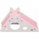 thumbnail image 1 of Escalera de escalera para hámster, casa de hámster de madera, ensamblaje para mascotas, nido de descanso, juguetes para escalar para hámster(rosa), 1 of 5