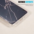 thumbnail image 2 of Samsung TISAMS20-SMAR-BK 6.2 in. Sparkling Marble IMD Soft TPU Case for Samsung Galaxy S20 - Black, 2 of 17