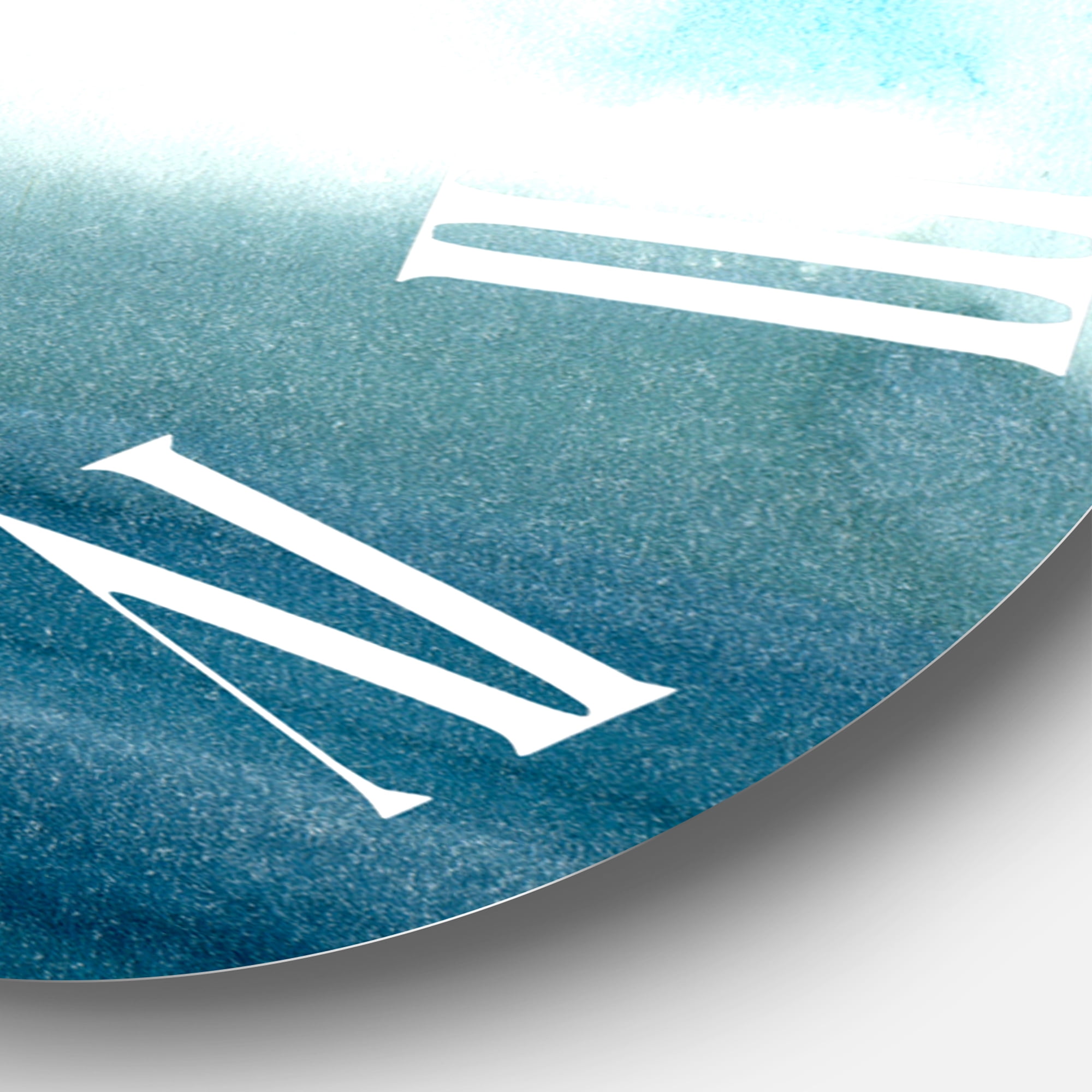 Designart 1 in Modern,Contemporary Wall Clock
