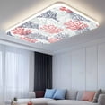thumbnail image 2 of Red Navy Blue Coral Coastal Fluorescent Light Covers, Summer Beach Seaside Nautical Magnetic Light Covers for Ceiling Lights, Fluorescent Ceiling Shade for Classroom Bedroom Office 4x2Ft x 2PCS, 2 of 8