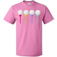 thumbnail image 3 of Inktastic Rainbow Golf Tees T-Shirt, 3 of 5