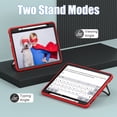 thumbnail image 4 of Allytechgroup iPad Air 11 Inch 2026 2025 2024 Case, Cute Stylish Design Kids Friendly Rugged Kickstand Lightweight Silicone PC Case with Pencil Holder for Apple iPad Air 11 Inch M4 M3 M2, 4 of 8