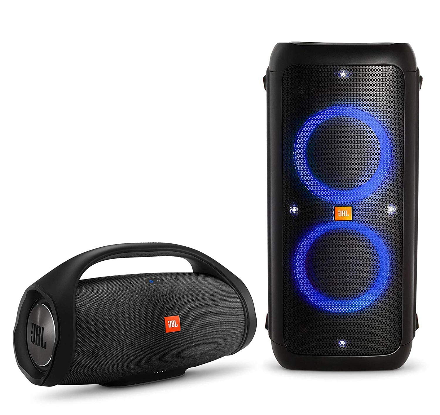 JBL Boombox Portable Bluetooth Waterproof Speaker Black Power Bass Rechargable