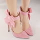 thumbnail image 4 of Zapatos de mujer, tacones de aguja de verano, tacones superaltos, exquisito estilo romano informal, sandalias sexis con correa en el tobillo y lazo aterciopelado Wmkox8yii  hfjk2826, 4 of 6