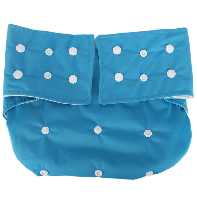 Pañal lavable, tela suave y transpirable para adultos, pañal de tela ajustable, pañal de tela para ancianos, calidad superior