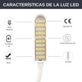 thumbnail image 4 of 30 LED Bulbs 6500K 3W Cold Light Lamp with Magnetic Base and Adhesive Metal Plates for Sewing Machine and Other Surfaces - Small LED Desk and Bench Lamp, 4 of 5