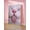 Rolled Canvas, variant on Funny Cat Tongue Wall Art Print, Glitter Cat Poster, Cute Pink Cat Decor, Kawaii Room Art