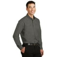 thumbnail image 4 of Port Authority S663 SuperPro Twill Shirt, White, 4XL, Mens Casual Button Down Shirts, 4 of 6