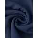thumbnail image 5 of Blusas de manga de campana de 3/4 para mujeres Agnes Orinda, blusas elegantes de talla grande, camisetas de túnica de chiffon de doble capa 2X azul marino, 5 of 6